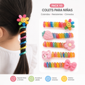 Set x5 Accesorios para Cabello de Niña